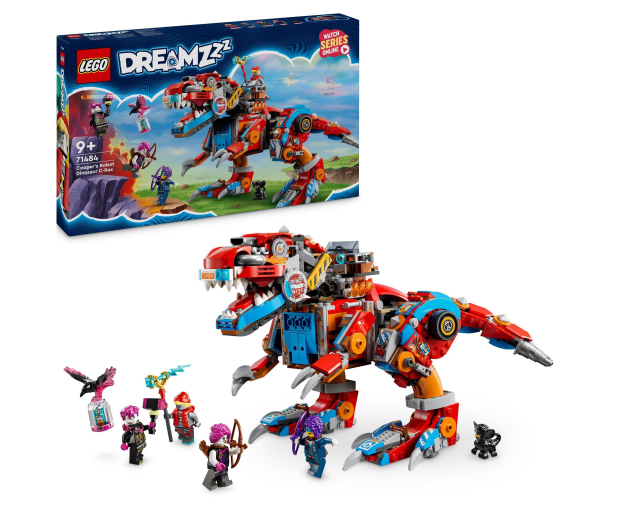 LEGO DREAMZzz 71484 Dinorobot Coopera C-Rex - 1266167 - zdjęcie